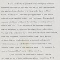 Ted Conant To Dr. Dae Sook Suh