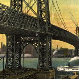 Williamsburg Bridge, New York.
