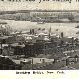 Brooklyn Bridge, New York.