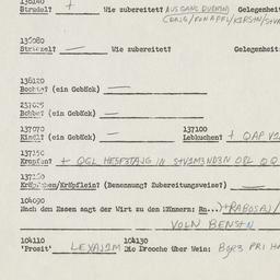 Western questionnaire, answ...