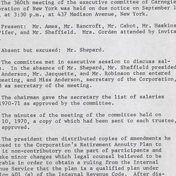 Executive Committee Meeting