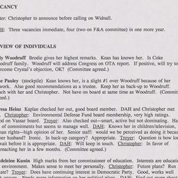 Nominating Committee