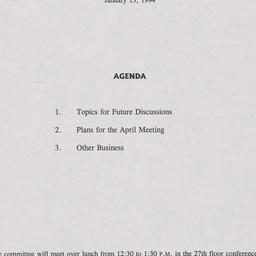 Agenda Committee