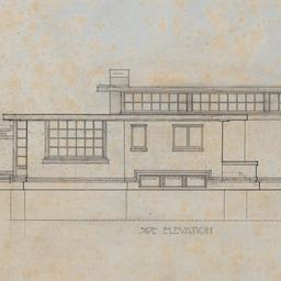 Working drawing #5: Side el...