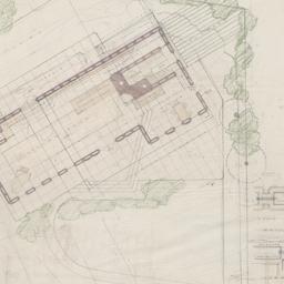 Grounds, first floor plan, ...