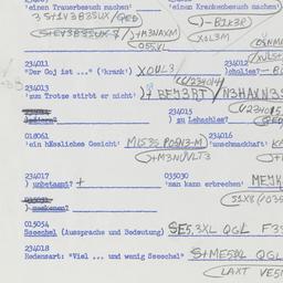 Western questionnaire, answ...