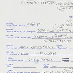 Western questionnaire, answ...