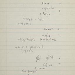 Eastern questionnaire, blue...