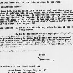 Memorandum from Gunnar Myrd...