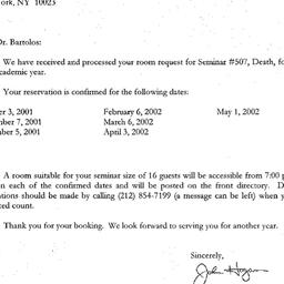 Correspondence, 2002-07-05....
