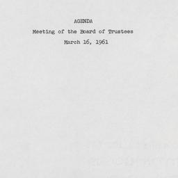 Meeting of the Board of Tru...
