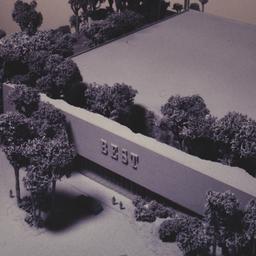 Model, aerial view.
