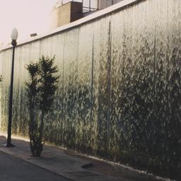 Exterior view, women walkin...