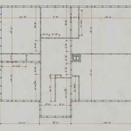 Second floor sill plan