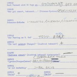 Western questionnaire, answ...