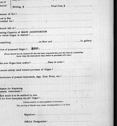 Carnegie Church Organs, Wes...