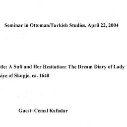 Minutes, 2004-04-22. Ottoma...