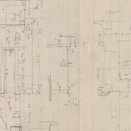 Sketch plans [recto]