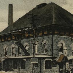 Fire House and Bank of Lawr...