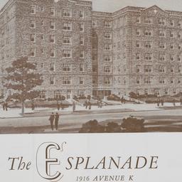 The Esplanade, 1916 Avenue K