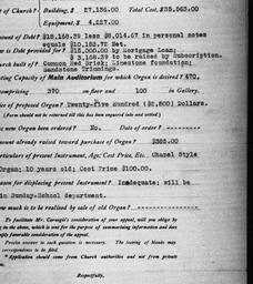 Carnegie Church Organs, Lim...