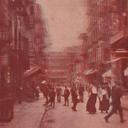 Chinatown, New York.