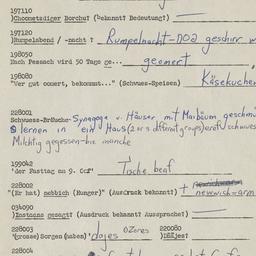 Western questionnaire, answ...
