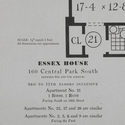 Essex House, 160 Central Pa...