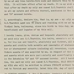 Last will and testament of ...