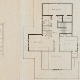 Second, third floor plans