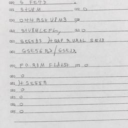 Western questionnaire, answ...