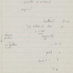 Eastern questionnaire, blue...