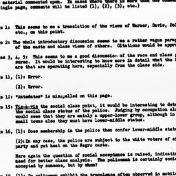Letter and report from John...