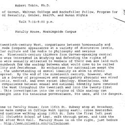 Announcements, 2005-04-27. ...