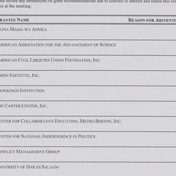 Board of Trustees - Sent to...