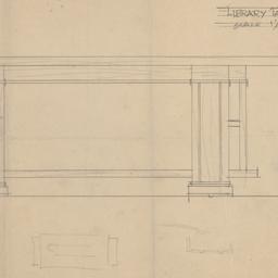 Library table elevations