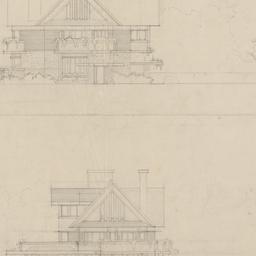 North, east elevations