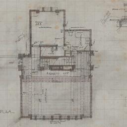 Working drawing #7: Balcony...