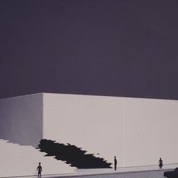 Model, exterior view.