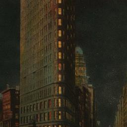 The Flatiron by Night, New ...
