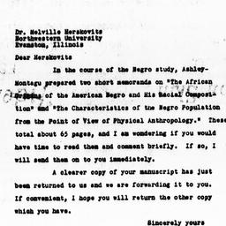 Letter from Charles Dollard...