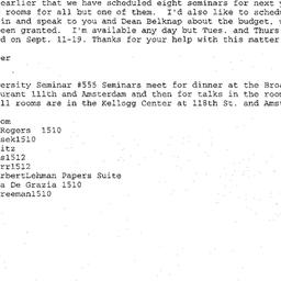 Correspondence, 2001-08-28....