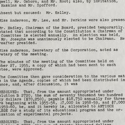 Executive Committee Meeting