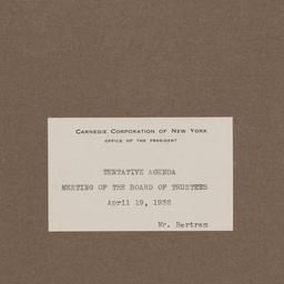 Board Meeting, 4/19/1932