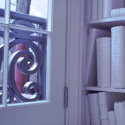 Interior view, detail of li...