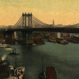 Manhattan Bridge and East R...