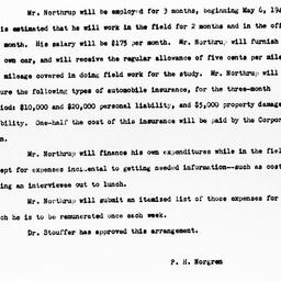 Agreement concerning employ...