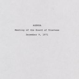 Meeting of the Board of Tru...
