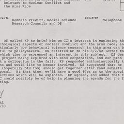 International Conflict and ...