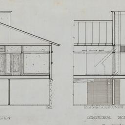 Cross, longitudinal sections